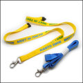 Fabrik Direktverkauf Drucken Custom Logo Polyester Lanyards für Kartenhalter